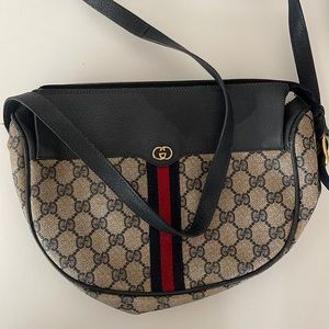 Vintage Gucci Crossbody Back